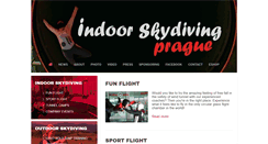 Desktop Screenshot of indoorskydivingprague.com